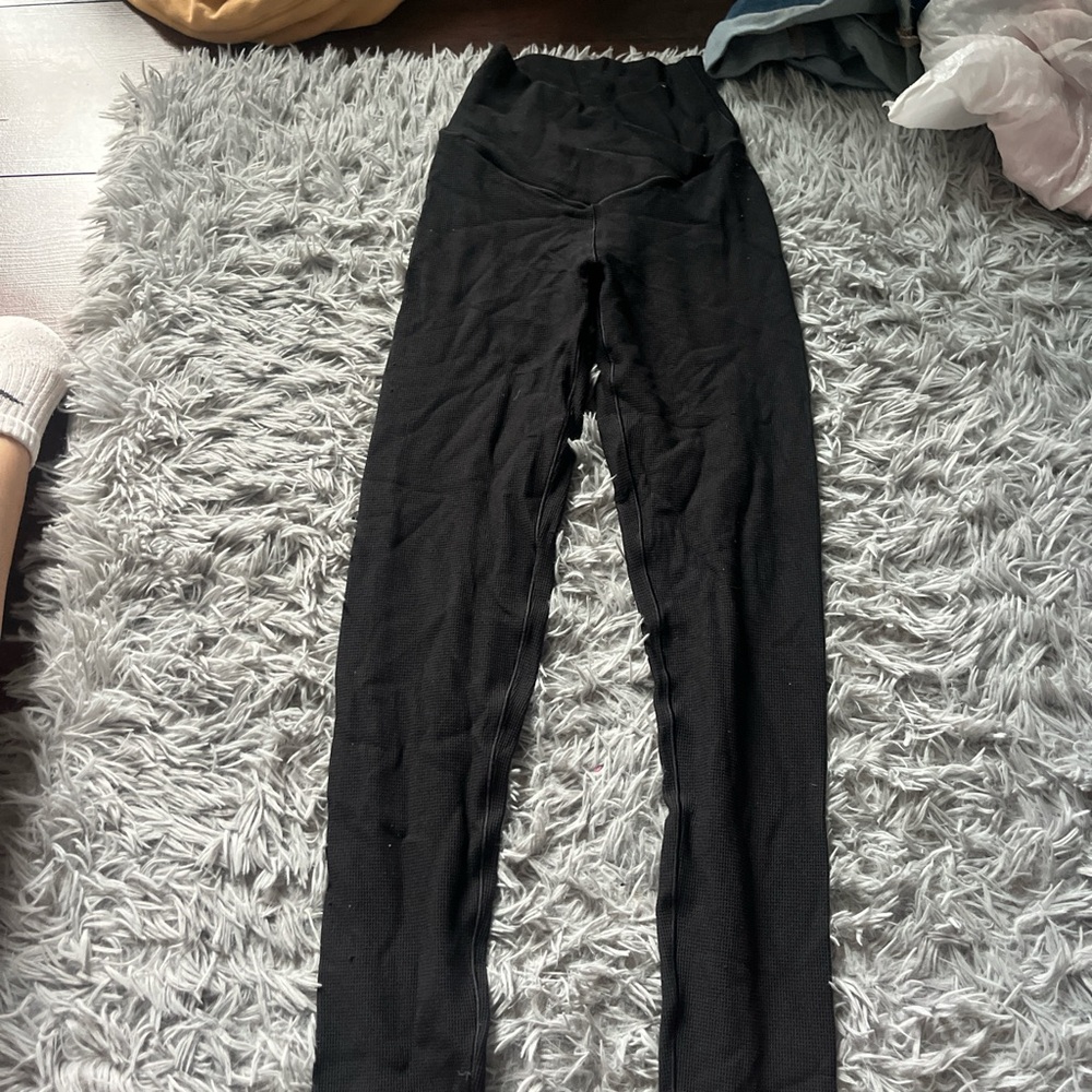 Black High-Waisted Leggings